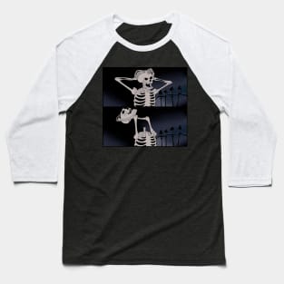 skeleton Baseball T-Shirt